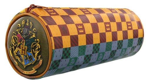 Harry Potter (House Crests) Barrel Pencil Case