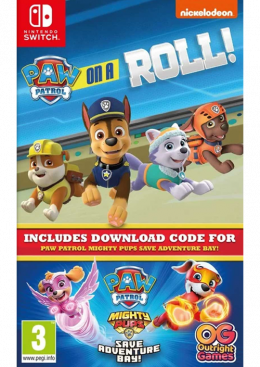 Switch Paw Patrol On a roll + Mighty Pups Compilation