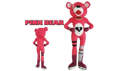 Fortnite Plush 30cm Pink Bear